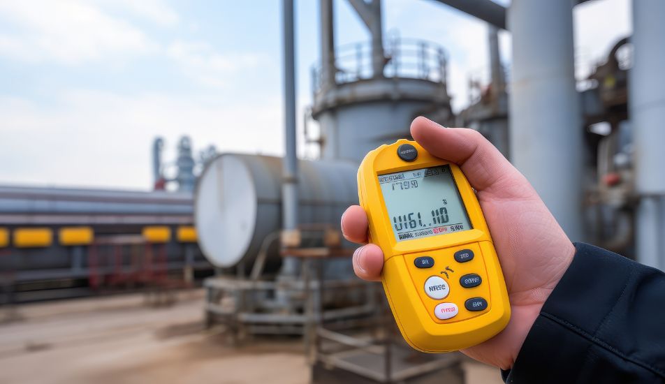 Gas trazador para detectar fugas ocultas